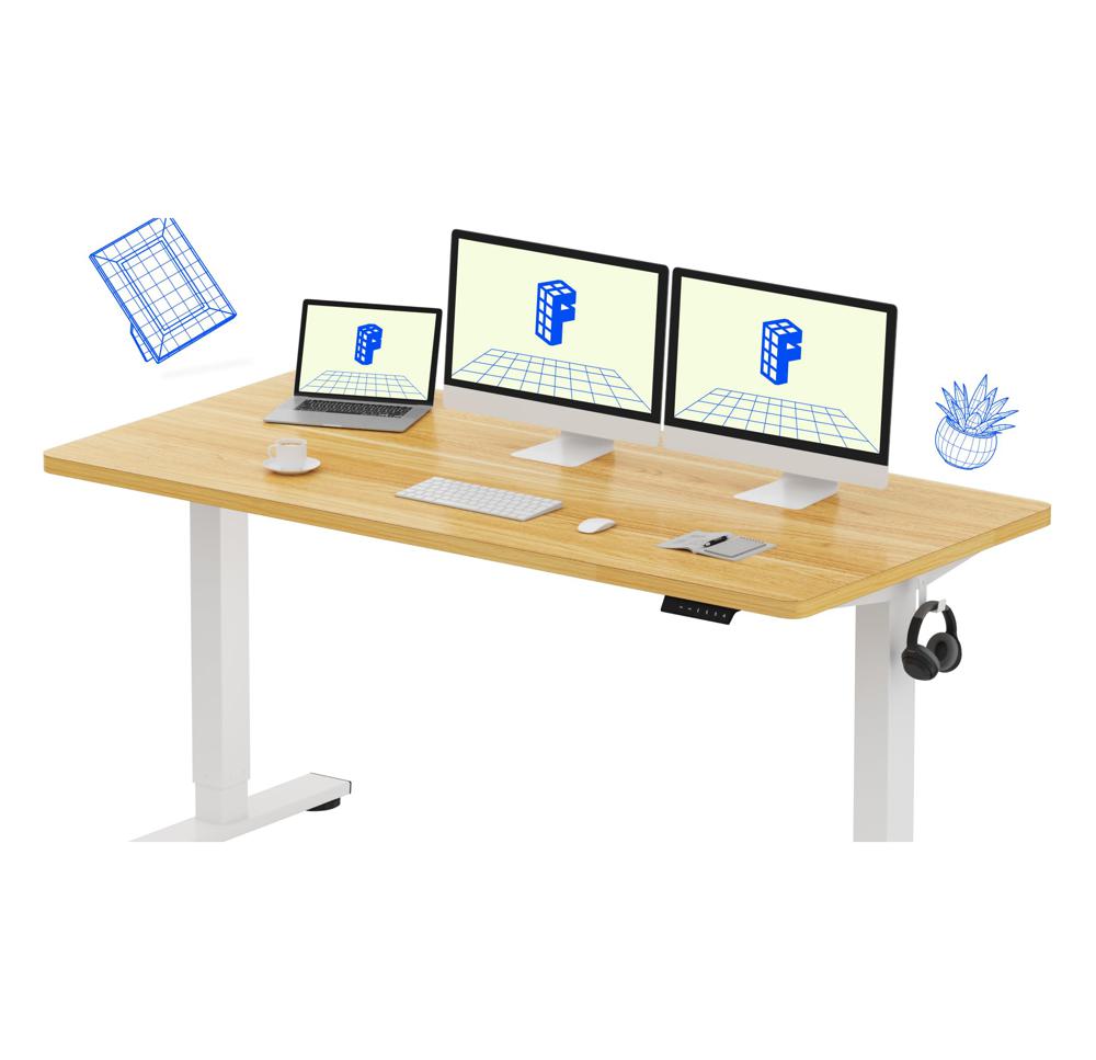 Amazon.com: FLEXISPOT EN1 One-Piece Standing Desk with 1-Inch